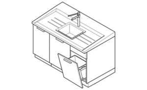 Laboratory sink module