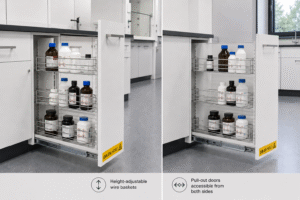 Pull-out cabinets