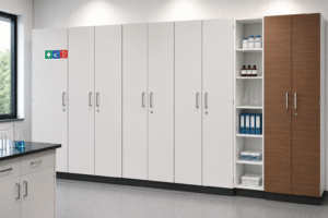 Tall storage cabinets