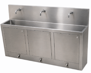 Hospital Scrub Station – 3 Bay