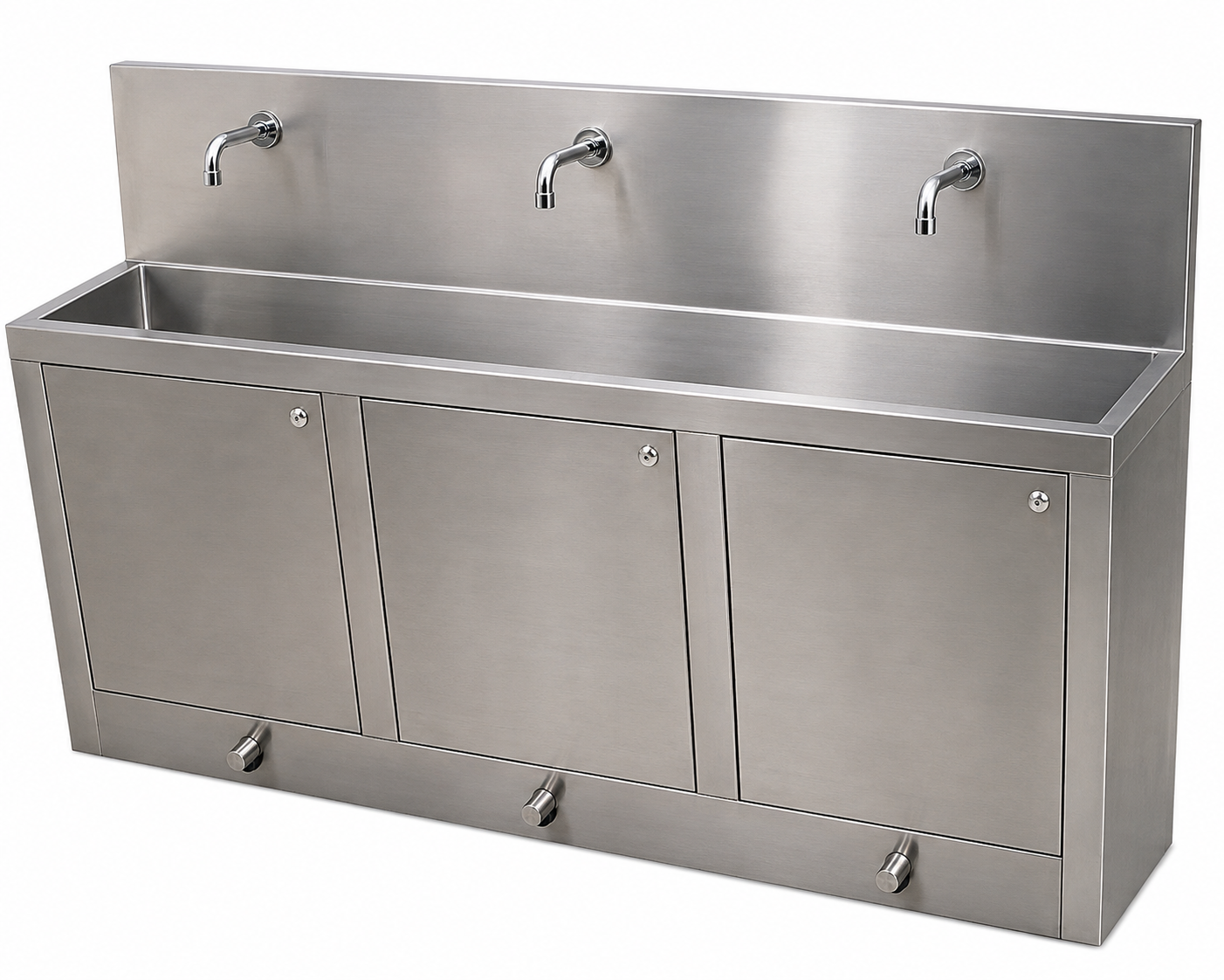Hospital Scrub Station – 3 Bay